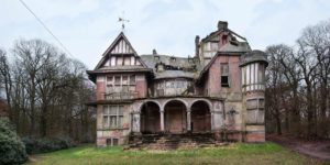 chateau nottebohm, urbexlocatie, sprookjeskasteel