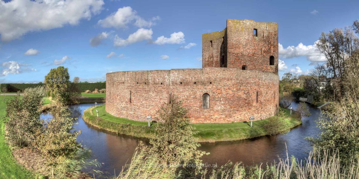 ruines, kasteel-ruIne Teijlingen